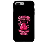 Cancer Picked A Fight With The Wrong Chick Breast Cancer Case for iPhone 7 Plus/8 Plus