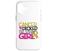 Cancer Picked the Wrong Girl Case for iPhone 16 Plus
