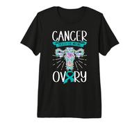 Cancer Picked The Wrong Ovary Ovarian Cancer Awareness Premium T-Shirt