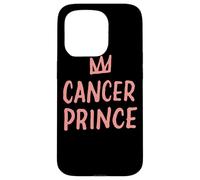Cancer Prince Born in June 21 - July 22 Zodiac Birthday Gift Case for iPhone 15 Pro