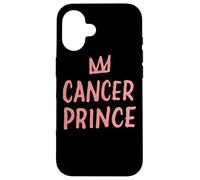 Cancer Prince Born in June 21 - July 22 Zodiac Birthday Gift Case for iPhone 16