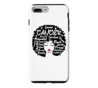 Cancer Queen Zodiac Afro Hair Style Personality Qualities Case for iPhone 7 Plus/8 Plus
