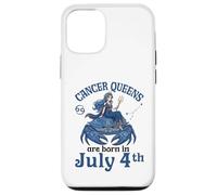 Cancer Queens Are Born On July 4th Happy Birthday To Me You Case for iPhone 12/12 Pro