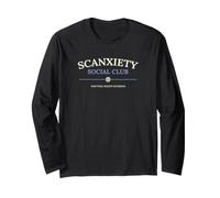 Cancer Scanxiety Support Social Club | Waiting Room Division Long Sleeve T-Shirt