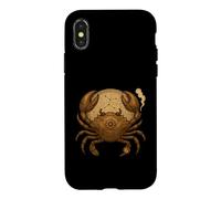 Cancer Steampunk Zodiac Crab Gear Case for iPhone X/XS