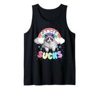 Cancer Sucks But Here's a Cutie Cat Tank Top