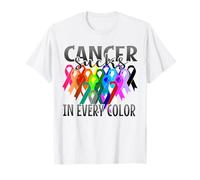 Cancer Sucks In Every Color Fighter | Fight The Cancer T-Shirt