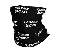 Cancer Sucks Men Women Snoods Lightweight Bandana Warm Neck Warmer For Winter Walking Outdoor Hiking