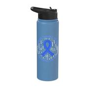 Cancer Touched My Butt So I Kicked It's Ass Stainless Steel Insulated Water Bottle