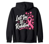 Cancer Warrior The Last Day Of Radiation Zip Hoodie