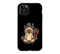 Cancer Zen Cat Astrology Case for iPhone 11 Pro