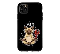 Cancer Zen Cat Astrology Case for iPhone 11 Pro Max