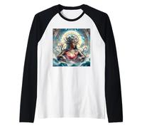 Cancer Zodiac Constellation Horoscope Birth Star Sign Symbol Raglan Baseball Tee