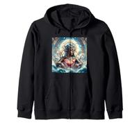 Cancer Zodiac Constellation Horoscope Birth Star Sign Symbol Zip Hoodie