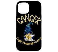 Cancer Zodiac Gnome Astrology Loyal Passionate Loving Case for iPhone 15