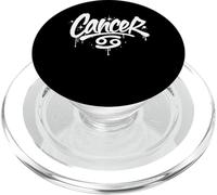 Cancer Zodiac Graffiti Handstyle Astrology Star Sign PopSockets PopGrip for MagSafe