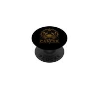 Cancer Zodiac Horoscope Celestial Art Crab Astrology Design PopSockets Adhesive PopGrip