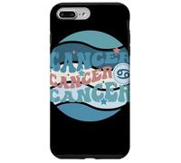 Cancer Zodiac Retro Astrology Graphic Colorful Wave Sign Case for iPhone 7 Plus/8 Plus