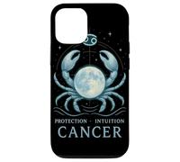 Cancer Zodiac Sign Moon and Crab Astrology Gift Case for iPhone 12/12 Pro