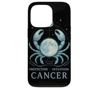 Cancer Zodiac Sign Moon and Crab Astrology Gift Case for iPhone 13 Pro