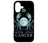 Cancer Zodiac Sign Moon and Crab Astrology Gift Case for iPhone 17