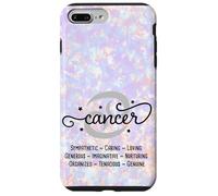 Cancer Zodiac Traits Horoscope Astrology Crab Sign Case for iPhone 7 Plus/8 Plus
