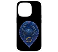 Cancer Zodiac Watercolor Crab Artwork Case for iPhone 14 Pro