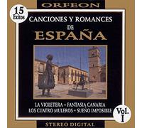 Canciones Y Romances De Espana
