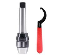 CanCNC Tooling Solutions 1/8-5/8" MT4 Precision Keyless Drill Chuck, Heavy-Duty with Integrated Shank, Titanium Jaws, 0537-5804