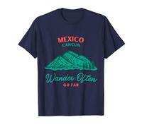 Cancun Beach Mexico Cancun Vacation Wander Often Go Far T-Shirt