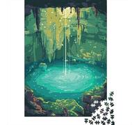 Cancun Cenote 1000 Piece Jigsaw Puzzle, Romantic City Break Scene, Thick Cardboard Pieces, Relaxing Challenge for Puzzle Lovers, Adult Puzzle, 70x50cm/1000pcs