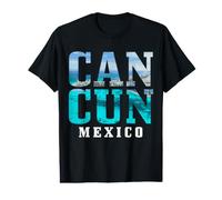 Cancun Mexico Beach Summer Vacation Souvenir Value Graphic T-Shirt