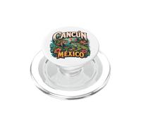Cancun Mexico Coati and Iguana PopSockets PopGrip for MagSafe