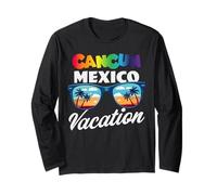 Cancun Mexico Destination Travel Beach Vacation Long Sleeve T-Shirt