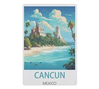 Cancun Mexico，Puzzle 1000 Piece Jigsaw Puzzles for Adults, Classic Puzzle Difficult Puzzle for Kids Teenagers Educational Game Toys Gift for Home Travel（38x26cm）-AE10
