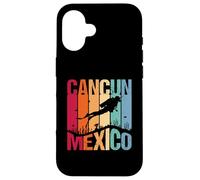 Cancun Mexico Travel Scuba Diving Vacation Vintage Retro Case for iPhone 16