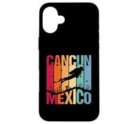 Cancun Mexico Travel Scuba Diving Vacation Vintage Retro Case for iPhone 16 Plus