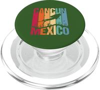 Cancun Mexico Travel Scuba Diving Vacation Vintage Retro PopSockets PopGrip for MagSafe