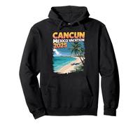 Cancun Mexico Vacation 2025 Group Travel Design Pullover Hoodie