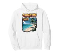 Cancun Mexico Vacation 2025 Group Travel Design Pullover Hoodie