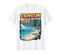 Cancun Mexico Vacation 2025 Group Travel Design T-Shirt