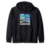 Cancún Mexico Vacation/Cancun Zip Hoodie