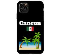 Cancun souvenir tropical beach palm tree Mexico flag Case for iPhone 11 Pro Max