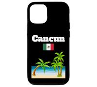 Cancun souvenir tropical beach palm tree Mexico flag Case for iPhone 12/12 Pro