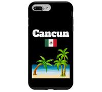 Cancun souvenir tropical beach palm tree Mexico flag Case for iPhone 7 Plus/8 Plus