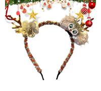 Canda for Christmas Dogs - Adorable LED Up LED Up RENDEER BASCA, Accessory for Pets Costumes for Small and Large Dogs | Canno Cane Cane for Hastion, Festivals, Beans, Photos,