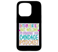 Candace Shabbat shalom funny podcast quote viral humor fan Case for iPhone 15 Pro