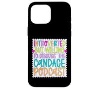Candace Shabbat shalom funny podcast quote viral humor fan Case for iPhone 16 Pro Max