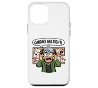 Candace Was Right Tinfoil Hat Red Yarn Fun Conspiracy Theory Case for iPhone 12 mini