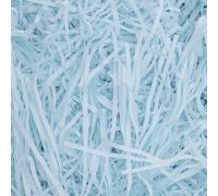 Candcamp 200g Light Blue Shredded Tissue Paper,Raffia Filler for Packaging Protection Decoration for Birthdays,Weddings,Festivals,Gift Boxes,Hampers,and Filling